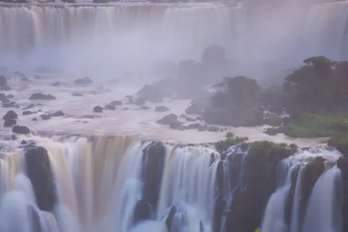 Framed Print : Iguacu Falls, Parana State, Brazil