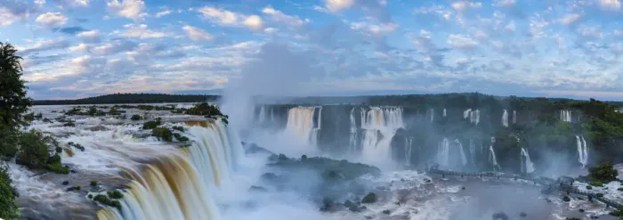 Framed Print : Iguacu Falls, Parana State, Brazil