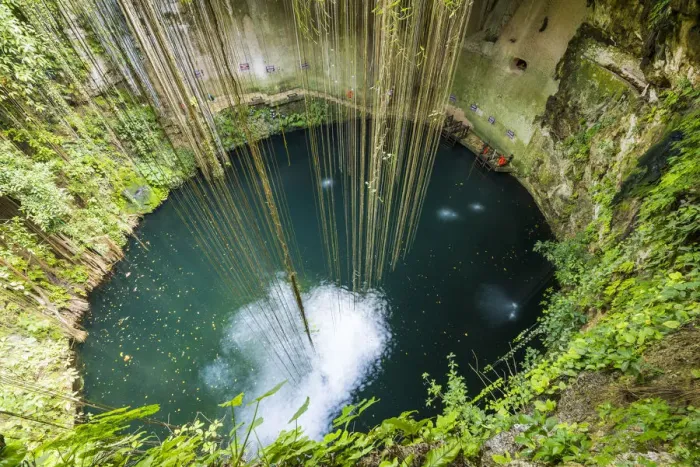Framed Print : Il Kil Cenote, Yucatan, Mexico