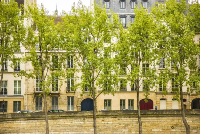 Framed Print : Ile Saint Louis, Paris, France