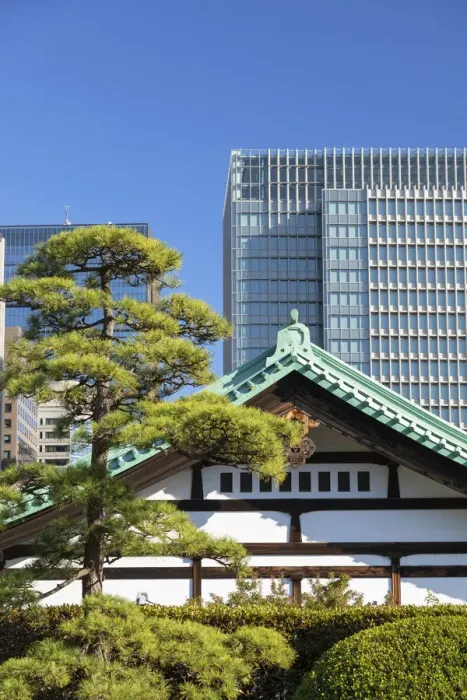 Framed Print : Imperial Palace East Garden, Tokyo, Japan