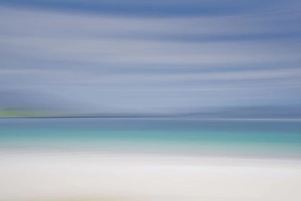 Impressionistic Luskentyre Beach, Isle of Harris, Outer Hebrides, Scotland