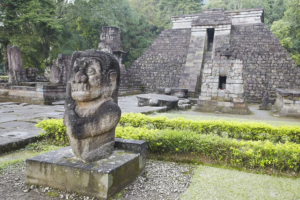 Inca style temple of Candi Sukuh, Solo, Java, Indonesia