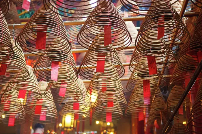 Framed Print : Incense coils at Mam Mo temple, Hong Kong Island, Hong Kong Framed Print : Incense coils at Mam Mo temple, Hong Kong Island, Hong Kong