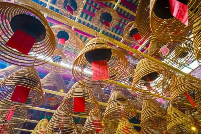 Framed Print : Incense coils at Man Mo Temple, Sheung Wan, Central District, Hong Kong Island, Hong Kong Framed Print : Incense coils at Man Mo Temple, Sheung Wan, Central District, Hong Kong Island, Hong Kong