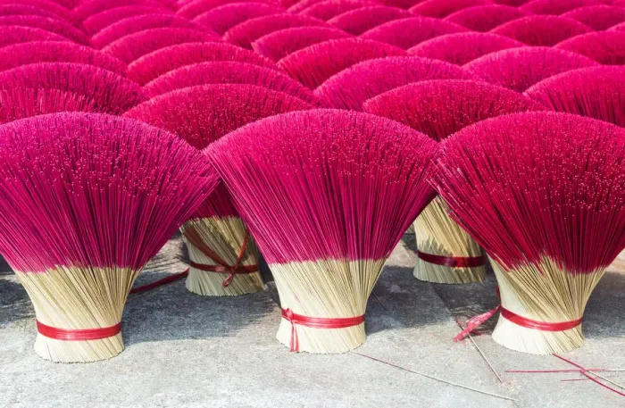 Framed Print : Incense sticks drying in the sun, Hung Yen province, Vietnam Framed Print : Incense sticks drying in the sun, Hung Yen province, Vietnam
