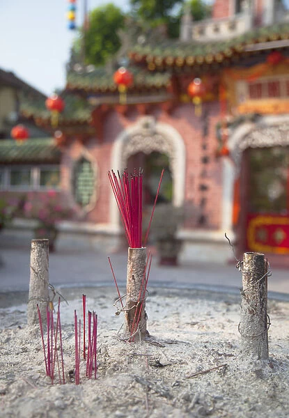 Incense sticks at Phouc Kien Assembly Hall, Hoi An (UNESCO World Heritage Site), Quang