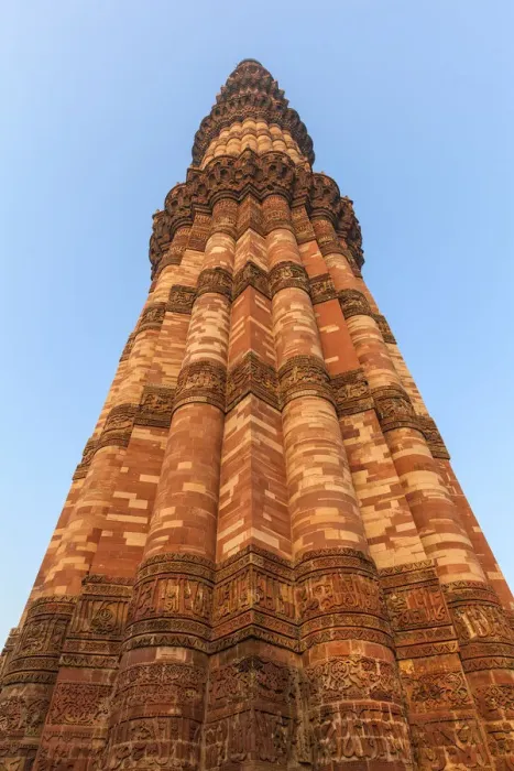 Framed Print : India, Delhi, India, Delhi, New Delhi, Qutub Minar Framed Print : India, Delhi, India, Delhi, New Delhi, Qutub Minar
