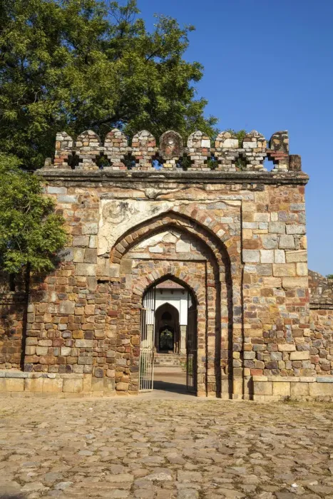 Framed Print : India, Delhi, new Delhi, Lodi Garden, Tomb of Sikander Lodi s