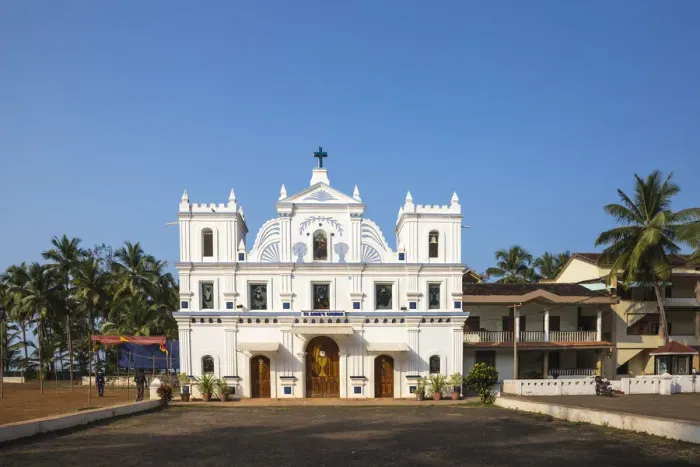 Framed Print : India, Goa, Agonda, St Annes Church Framed Print : India, Goa, Agonda, St Annes Church