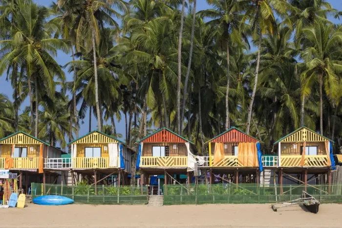 Framed Print : India, Goa, Palolem Beach