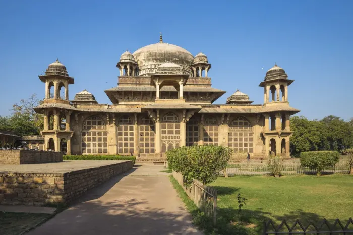 Framed Print : India, Madhya Pradesh, Gwalior, Ghaus Mohammeds Tomb