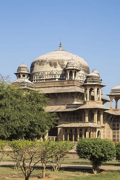 India, Madhya Pradesh, Gwalior, Ghaus Mohammeds Tomb