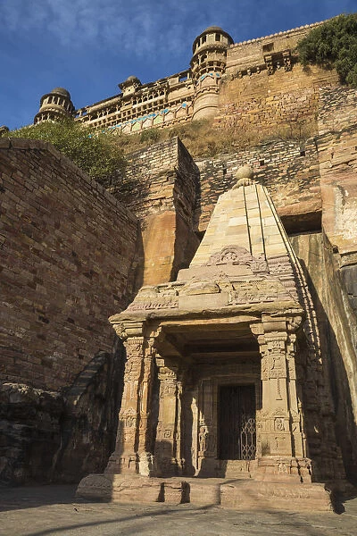 India, Madhya Pradesh, Gwalior, Gwalior Fort, Chaturbhuj Temple