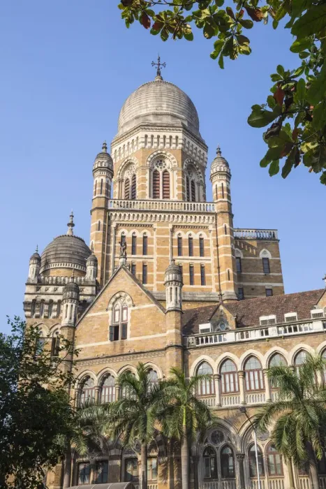 Framed Print : India, Maharashtra, Mumbai, Brihan Mumbai Mahanagarpalika - Government offices, opposite Framed Print : India, Maharashtra, Mumbai, Brihan Mumbai Mahanagarpalika - Government offices, opposite