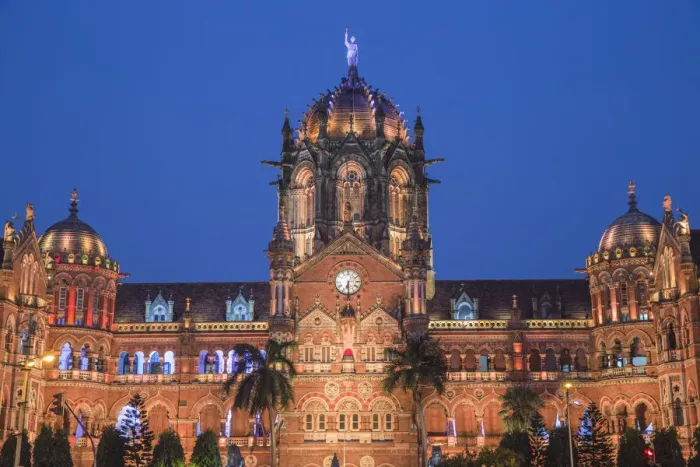 Framed Print : India, Maharashtra, Mumbai, Chhatrapati Shivaji Terminus a historic railway station Framed Print : India, Maharashtra, Mumbai, Chhatrapati Shivaji Terminus a historic railway station