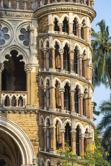 Framed Print : India, Maharashtra, Mumbai, Fort area, University of Mumbai, designed by Gilbert Scott