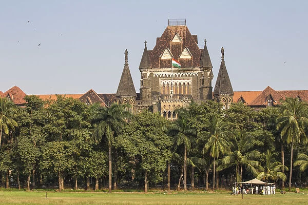 India, Maharashtra, Mumbai, Fort area, Oval Maiden and Bombay High Court