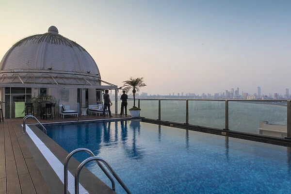 India, Maharashtra, Mumbai, Rooftop of Intercontental Hotel