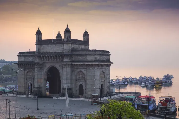 Framed Print : India, Maharashtra, Mumbai, View of Gateway of India