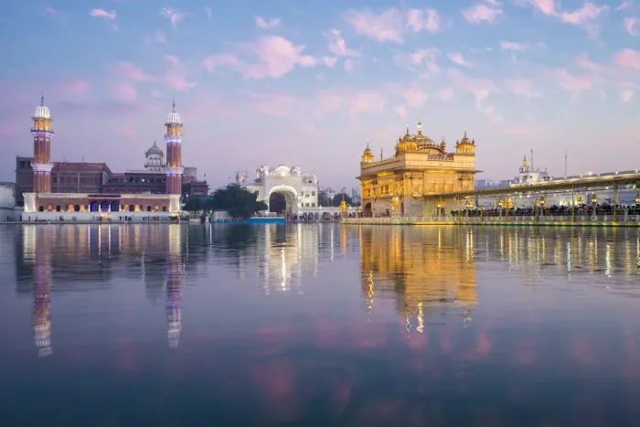 Framed Print : India, Punjab, Amritsar, - Golden Temple, The Harmandir Sahib, Amrit Sagar - lake of Nectar Framed Print : India, Punjab, Amritsar, - Golden Temple, The Harmandir Sahib, Amrit Sagar - lake of Nectar
