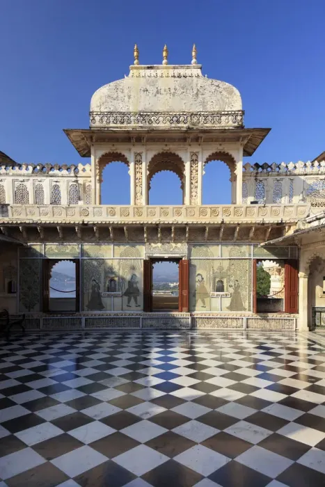 Framed Print : India, Rajasthan, Udaipur, City Palace Complex Framed Print : India, Rajasthan, Udaipur, City Palace Complex
