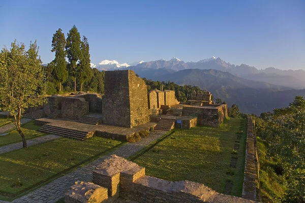 India, Sikkim, Pelling, Rabdentse Ruins, Ancient capital of Sikkim