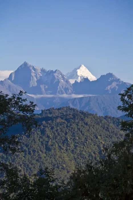 Framed Print : India, Sikkim, Ravangla (Rabongla), Ralang, Kanchenjunga range Framed Print : India, Sikkim, Ravangla (Rabongla), Ralang, Kanchenjunga range