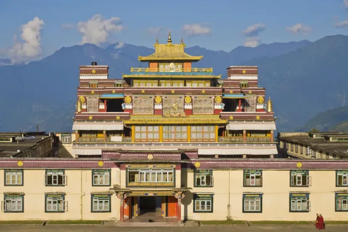 Framed Print : India, Sikkim, Ravangla (Rabongla), Ralang, Palchen Choeling Monastic Institute Framed Print : India, Sikkim, Ravangla (Rabongla), Ralang, Palchen Choeling Monastic Institute