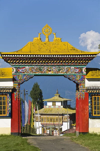 India, Sikkim, Ravangla (Rabongla), Ralang, Old Ralang Gompa