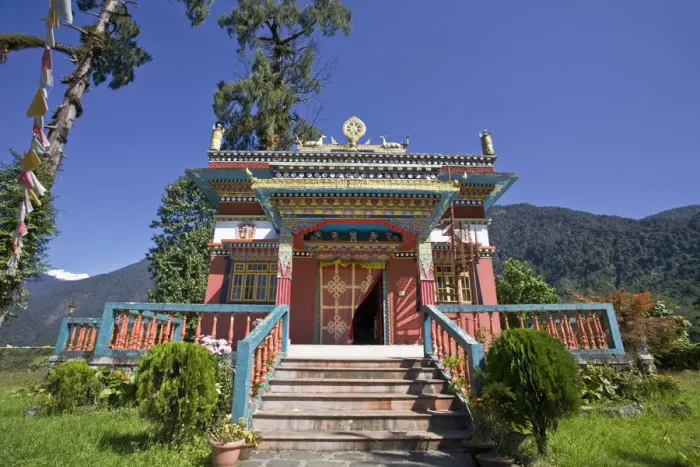 Framed Print : India, Sikkim, Yuksom - Yuksam, India, Sikkim, Yuksom - Yuksam, Kathok Wodsallin Gompa Framed Print : India, Sikkim, Yuksom - Yuksam, India, Sikkim, Yuksom - Yuksam, Kathok Wodsallin Gompa