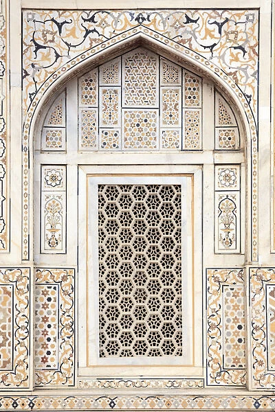 India, Uttar Pradesh, Agra, Itimad ud Daulah Mausoleum (Baby Taj)