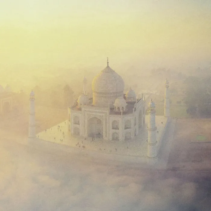 Framed Print : India, Uttar Pradesh, Agra, Taj Mahal (UNESCO World Heritage Site) Framed Print : India, Uttar Pradesh, Agra, Taj Mahal (UNESCO World Heritage Site)