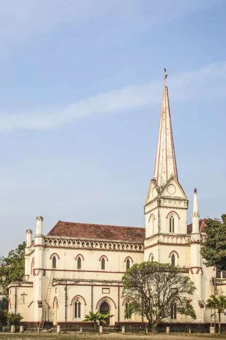 Framed Print : India, Uttar Pradesh, Lucknow, Christ Church cathedral Framed Print : India, Uttar Pradesh, Lucknow, Christ Church cathedral