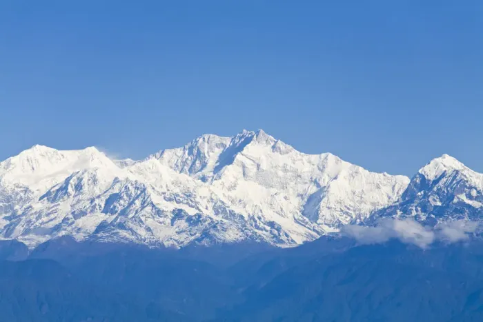 Framed Print : India, West Bengal, Darjeeling, Kanchenjunga, Kangchendzonga range