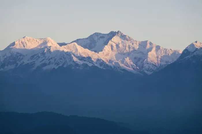 Framed Print : India, West Bengal, Darjeeling, Kanchenjunga