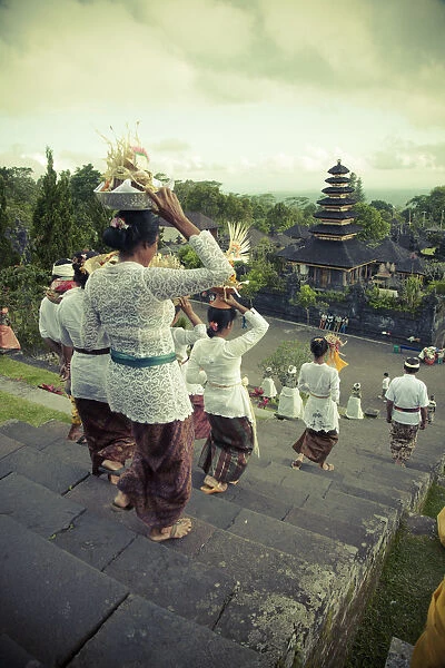 Indonesia, Bali, Besakih, Pura Agung Besakih temple complex