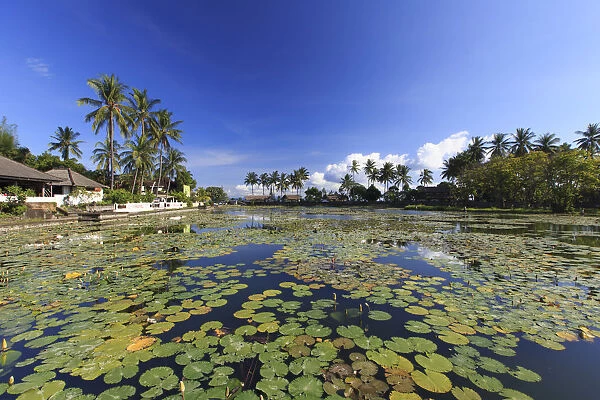 Indonesia, Bali, Candidasa, Lagoon