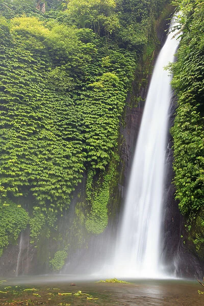 Indonesia, Bali, Central Mountains, Munduk, Waterfall