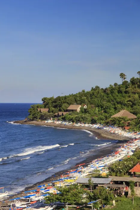 Framed Print : Indonesia, Bali, East Bali, Amed, coastline near Lipah Framed Print : Indonesia, Bali, East Bali, Amed, coastline near Lipah