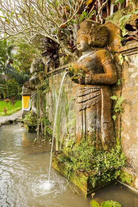 Framed Print : Indonesia, Bali, fountain Framed Print : Indonesia, Bali, fountain
