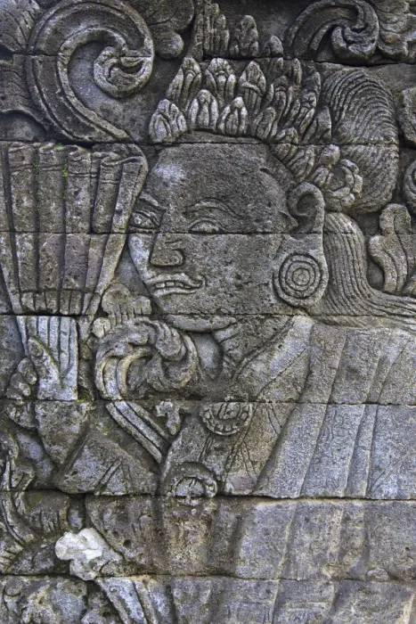 Framed Print : Indonesia, Bali, North Coast, Kubutambahan, Pura Maduwe Karang (Temple of Land Owner)
