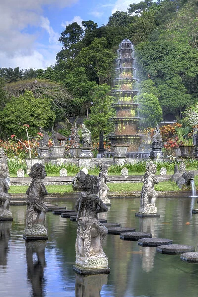 Indonesia, Bali, Tirtagangga, Water Palace (Taman Tirtagangga)