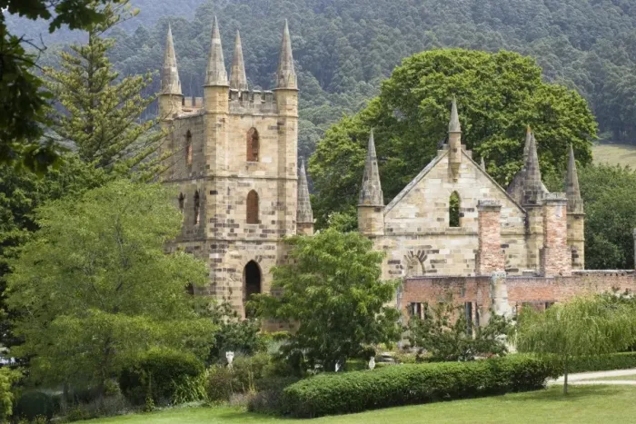 Framed Print : The infamous penal colony of Port Arthur on the Tasman Peninsula Framed Print : The infamous penal colony of Port Arthur on the Tasman Peninsula