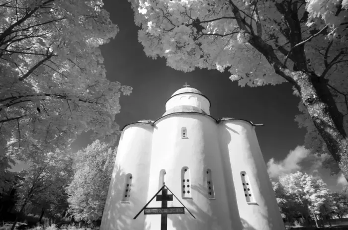 Framed Print : Infrared image of the Church of the Assumption of Our Lady, Uspensky Convent Framed Print : Infrared image of the Church of the Assumption of Our Lady, Uspensky Convent
