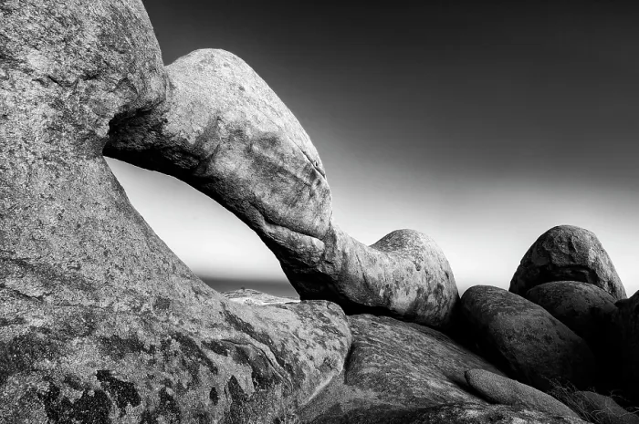 Framed Print : Infrared view of ancient granite rocks, Spitzkoppe, Namib Desert, Namibia, Africa Framed Print : Infrared view of ancient granite rocks, Spitzkoppe, Namib Desert, Namibia, Africa