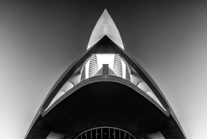 Framed Print : Infrared view of the Opera House, Ciudad de los artes y ciencias (City of Arts and Sciences), Valencia, Spain