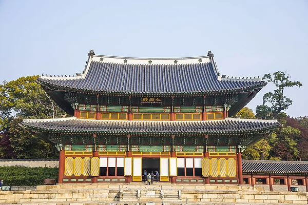 Injeongjeon (Throne Hall), hangdeokgung Palace, Seoul, South Korea