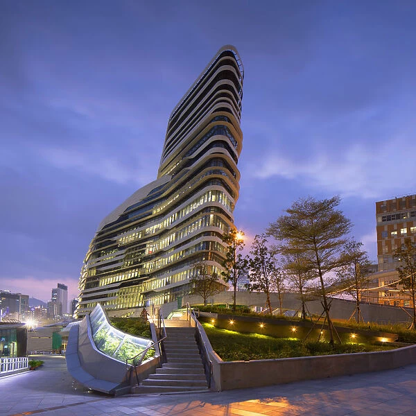 Innovation Tower (designed by Zaha Hadid) of the Hong Kong Polytechnic University
