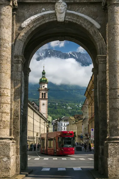 Framed Print : Innsbruck, Tyrol, Austria